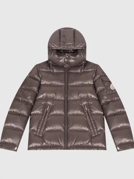 Дитячий пуховик Maya Moncler Enfant сірий