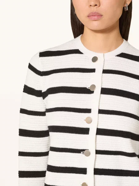 Darling Harbour Svetr offwhite / black černý
