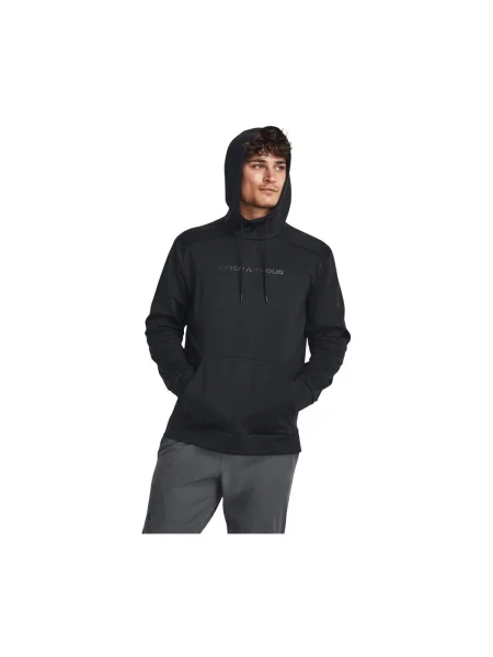 Fleecová fleecová mikina Under Armour čierna
