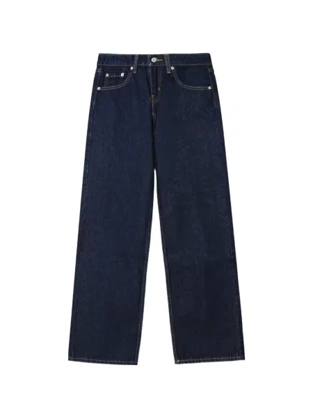 Blugi cu picior larg Levi's® cu talie joasă albastru