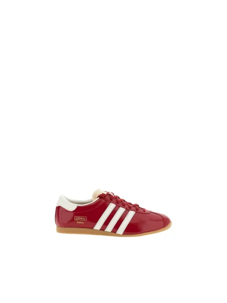 Sneakersy Adidas Originals skórzane czerwone