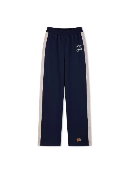 Kalhoty světle / marine modrá béžová