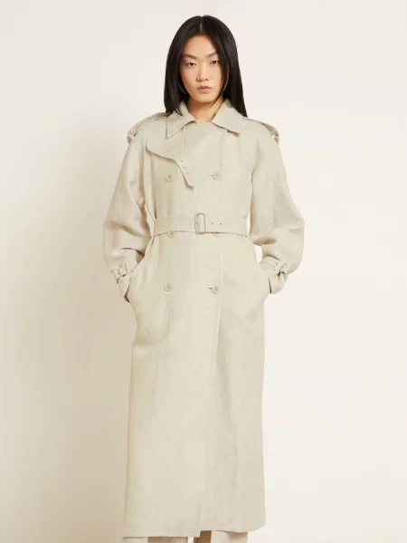 Max Mara Trencz Spedaggi beige beżowy