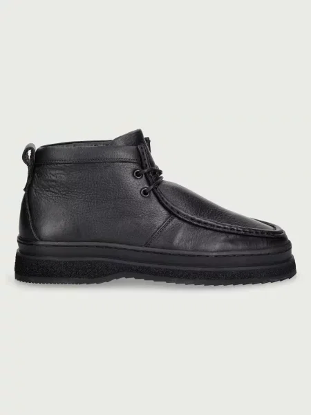 Botine Gant din piele negru