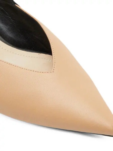Pantofi cu toc Nicholas Kirkwood cu vârf ascuţit slingback
