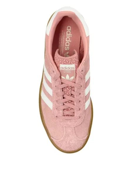 Semišové kalhoty Adidas s kapucí s kulatým výstřihem zelené