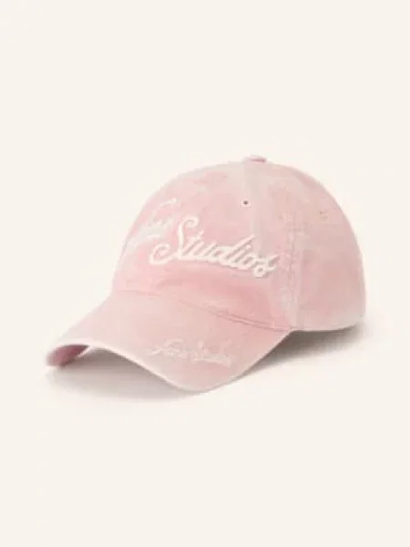 Kšiltovka Acne Studios růžová