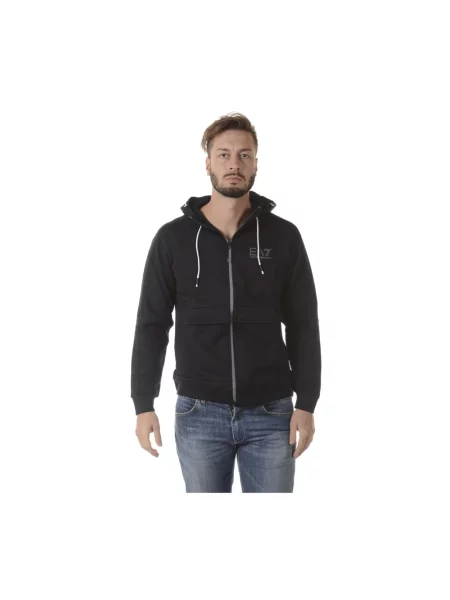 Bluza z kapturem Emporio Armani Ea7 z kapturem czarna
