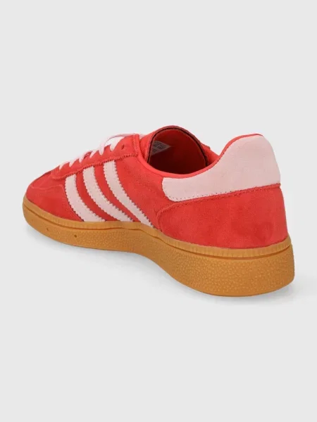 Semišové tenisky adidas Originals Handball Spezial červené