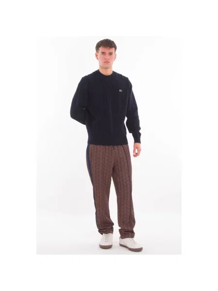 Sweter Lacoste niebieski