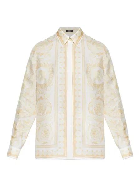 Cămașă Versace cu imagine alb