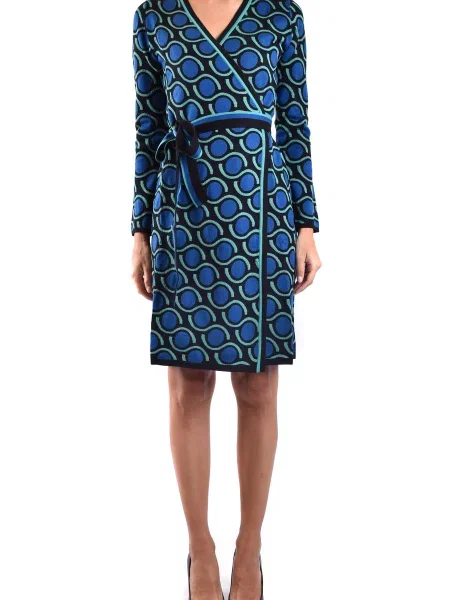 Obleka obleka Diane Von Furstenberg črna