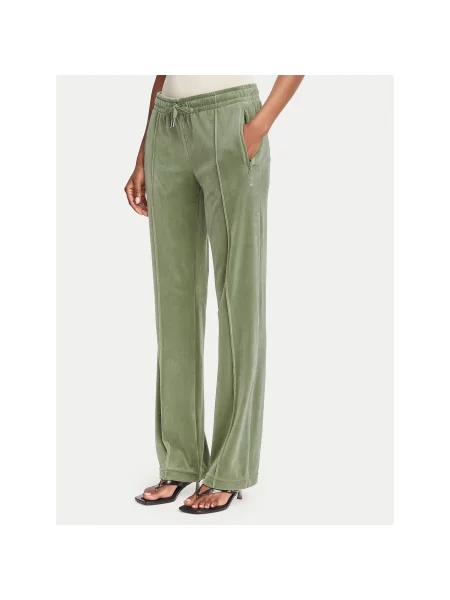 Juicy Couture Spodnji del trenirke Tina Temno zelena