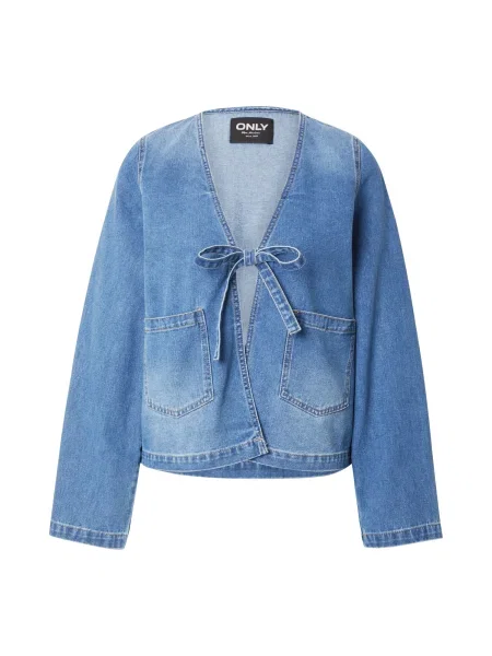 ONLY Geacă de primăvară-toamnă ONLJenna denim albastru