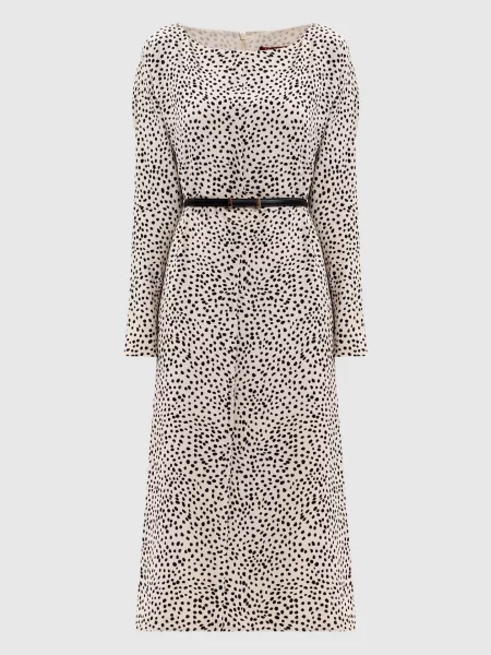 Сукня PIROGHE в горох Max Mara біла