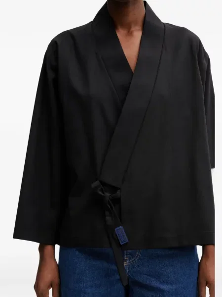 Lung top Kenzo plic negru