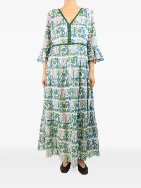Rochie maxi Emporio Sirenuse verde