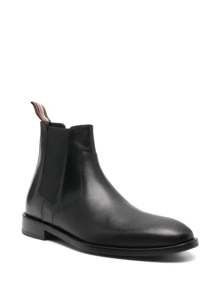 Botine chelsea Paul Smith din piele negru