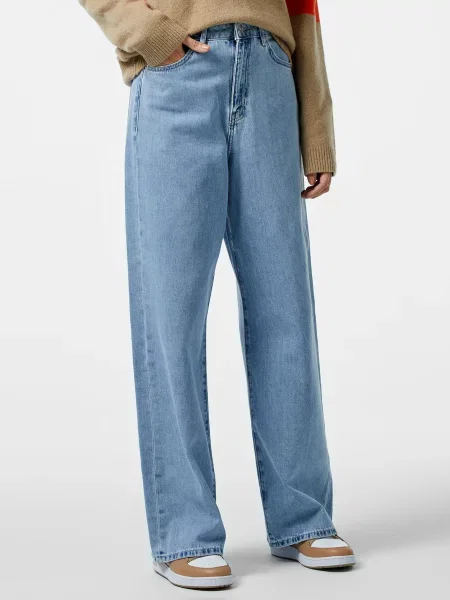 Джинси мом Lacoste блакитний