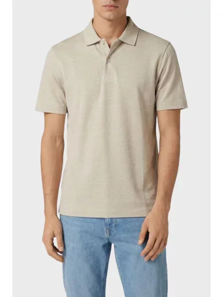 Поло Boss бежевое