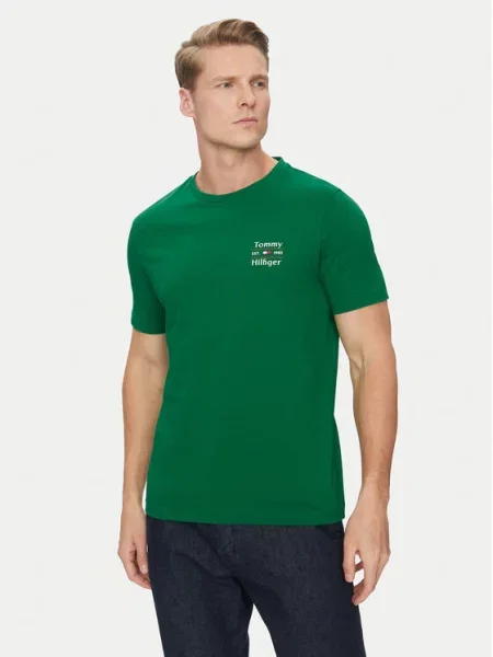 T-Shirt Tommy Hilfiger πράσινο