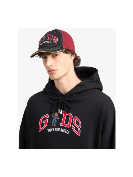 Czapka z daszkiem Gcds z logo czarna