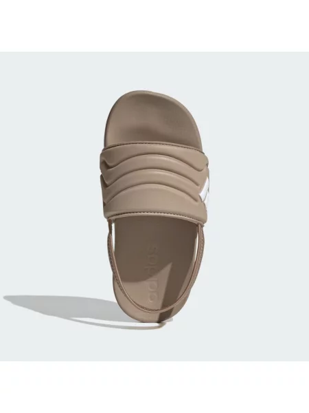 KLAPKI ADILETTE ESTRAP SLIDES CHILDREN białe
