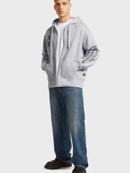 Толстовка G-star Raw серая