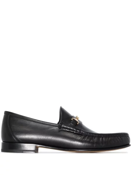 Pantofi loafer Hyusto slip-on negru