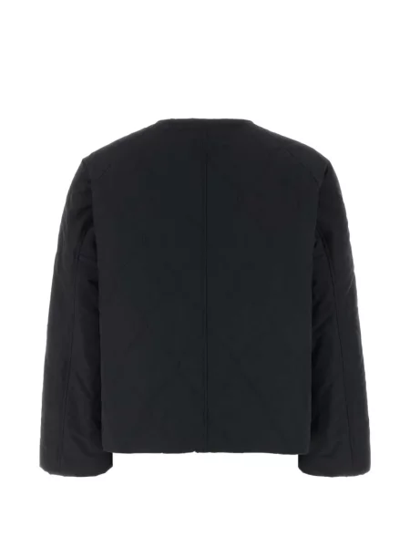 Matlasat geacă Jil Sander negru