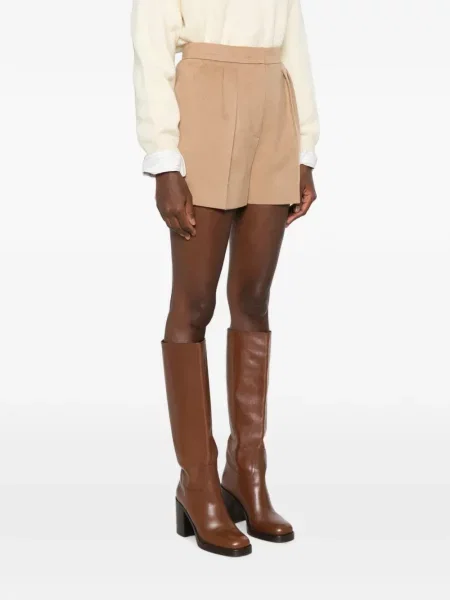 Pantaloni scurți Max Mara maro