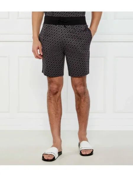 BOSS BLACK Pantaloni scurți Relax negru