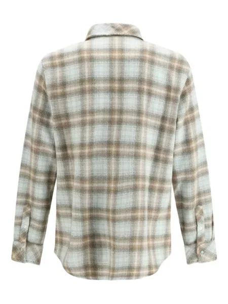 Kašmírová košile God's True Cashmere zelená