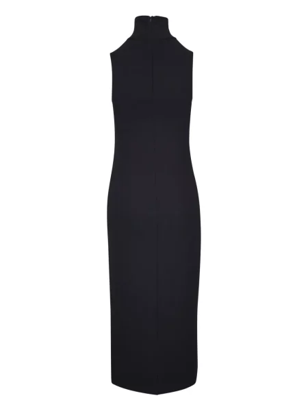Rochie Vince cu gât halter de costum negru