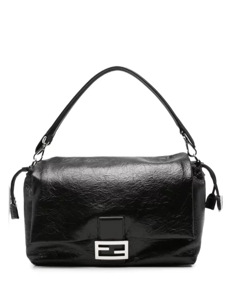 Geantă shopper Fendi negru