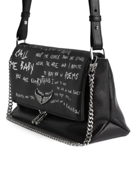 Satchel τσάντα Zadig&voltaire μαύρο