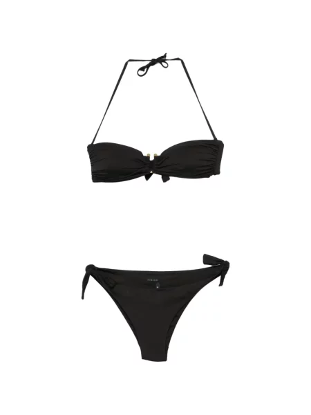Bikini Fisico cu legături negru