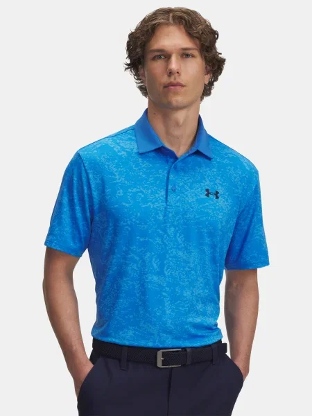 Polo Under Armour cu imagine negru
