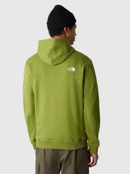 Худи The North Face зеленое