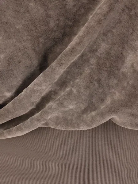 Top Rick Owens de catifea drapat