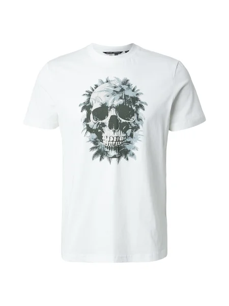 ANTONY MORATO Tričko slonová kost / mátová / jedle / offwhite