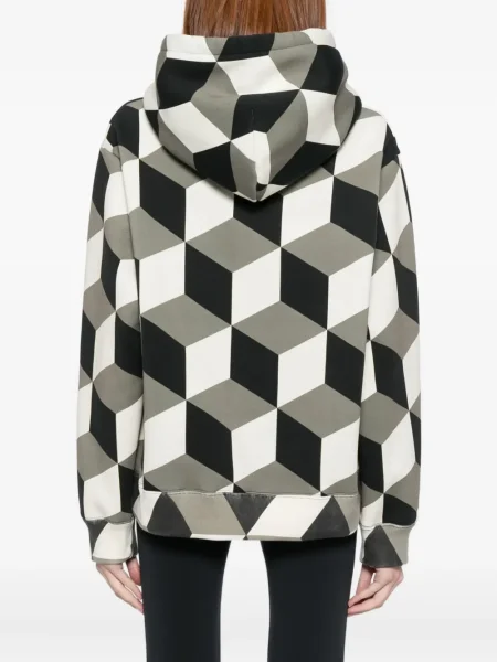 Hanorac cu glugă Cynthia Rowley verde