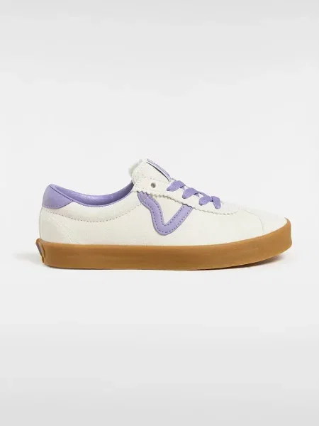 Велурени кецове Vans Sport Low бежово