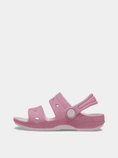 Детские сандалии Crocs розовые