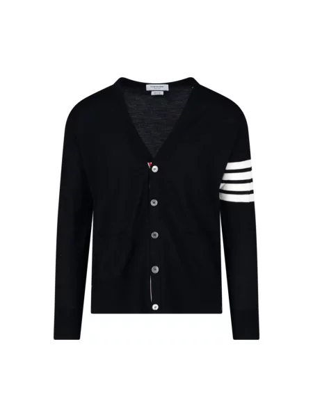 Kardigan Thom Browne wełniany czarny