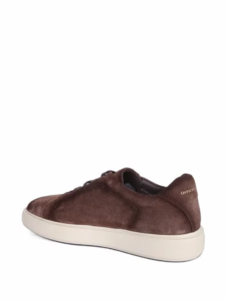 Szarvasbőr sneaker Officine Creative barna