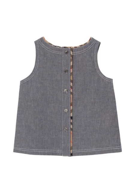 Top dziecięcy Burberry szary