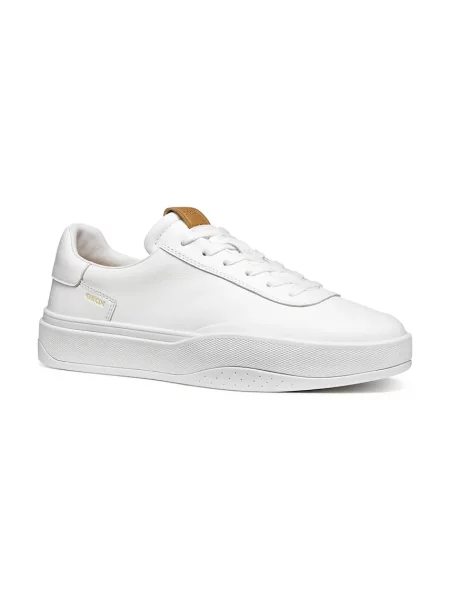 Geox sneakersy skórzane U DYNAMIA białe