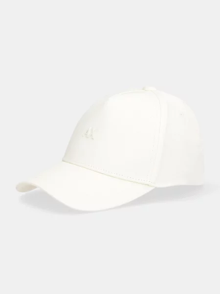 Armani Exchange baseballová čepice béžová