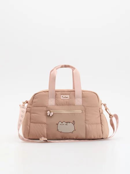 Reserved Pusheen sporttáska bézs